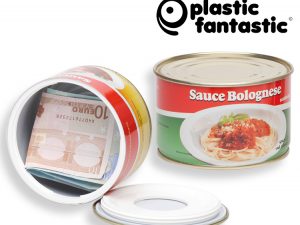 Dosensafe im Konserven Format – Modell Sauce Bolognese