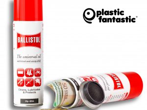 Geheimversteck Englisch | Modell 6: Ballistol Universal Oil Englisch