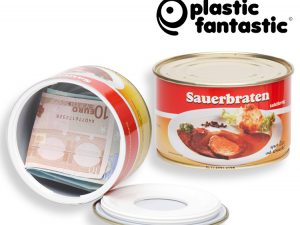 Dosensafe im Konserven Format – Modell Sauerbraten